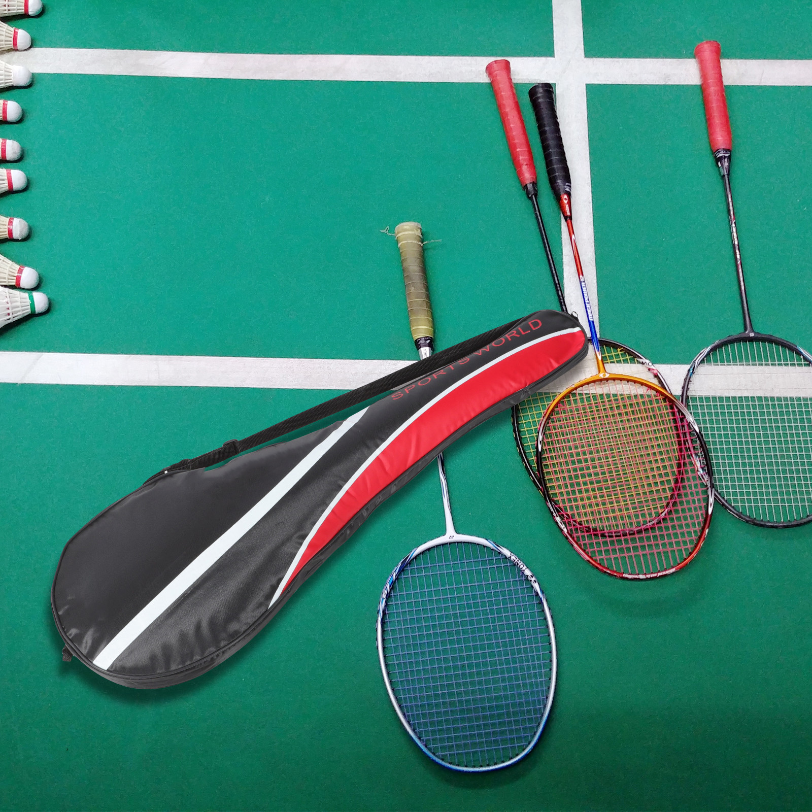 Backpack Racket Bag - Tennis Exerciser Badminton Backpack Sneakers Racket