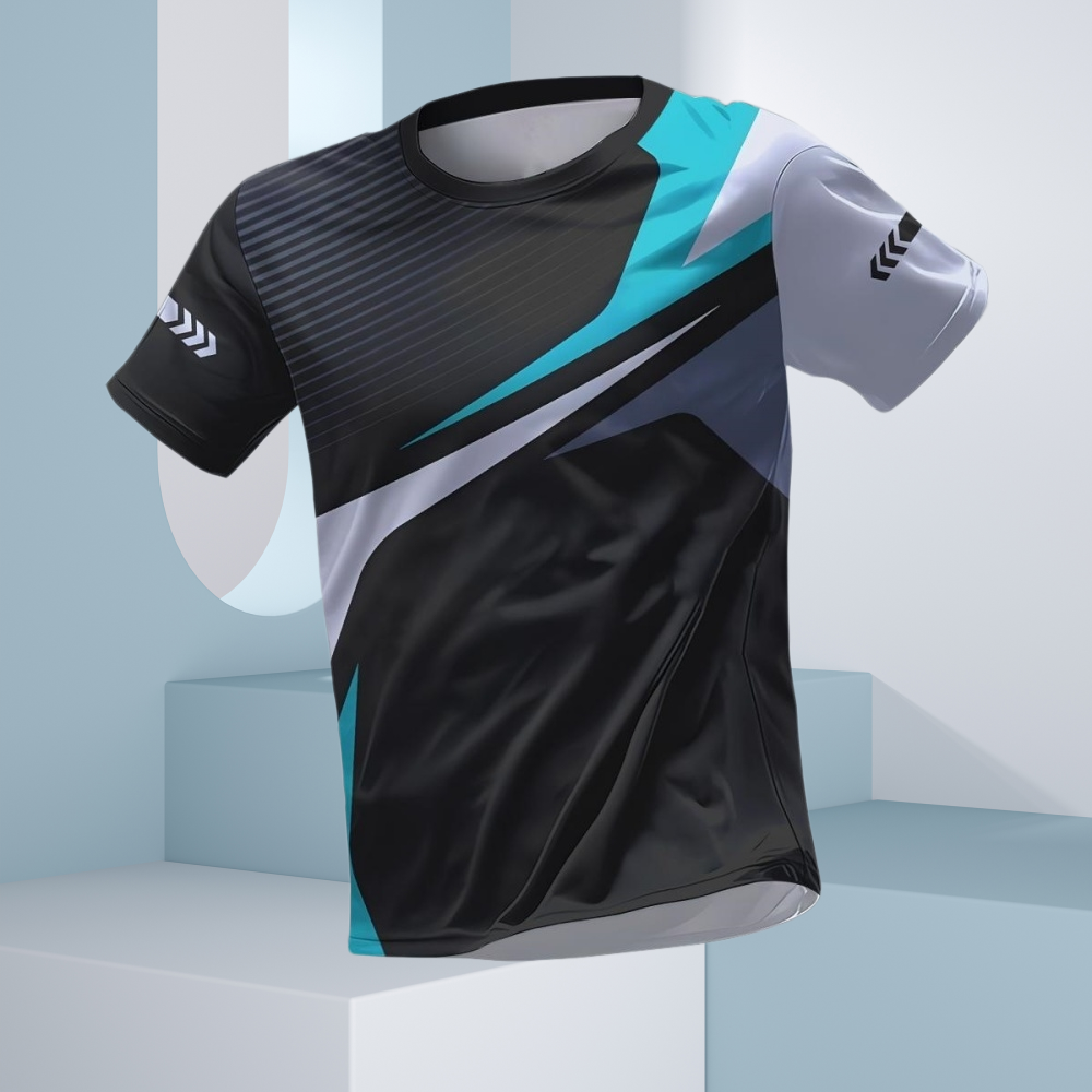 Badminton Question - Summer T-shirt for Men,Sports T-shirt for