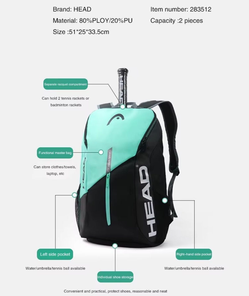HEAD Tennis Backpack Tour Team - Backpack Racket Bag avis et prix