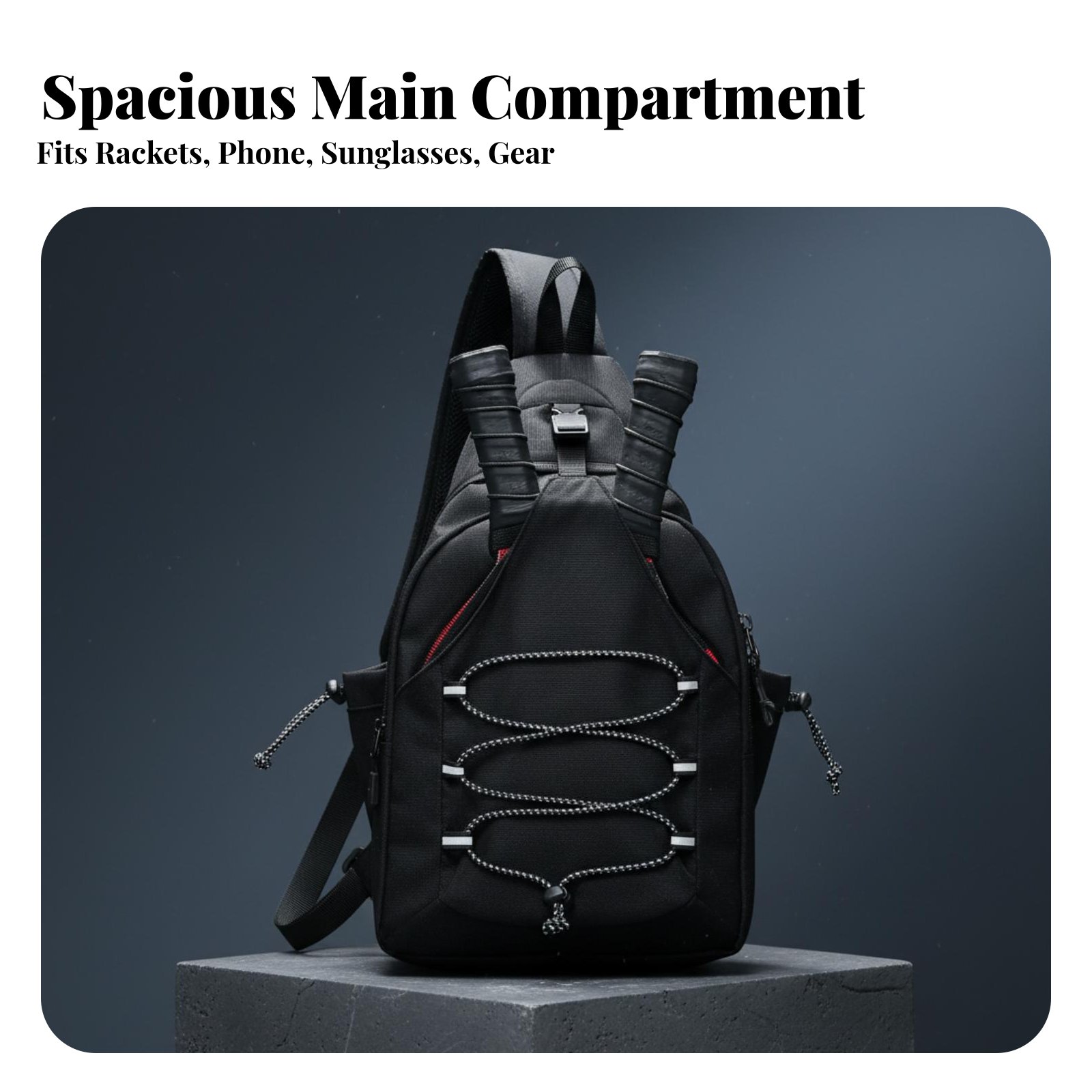 Pickleball Bag Multi-Pocket De - Backpack Racket Bag avis et prix