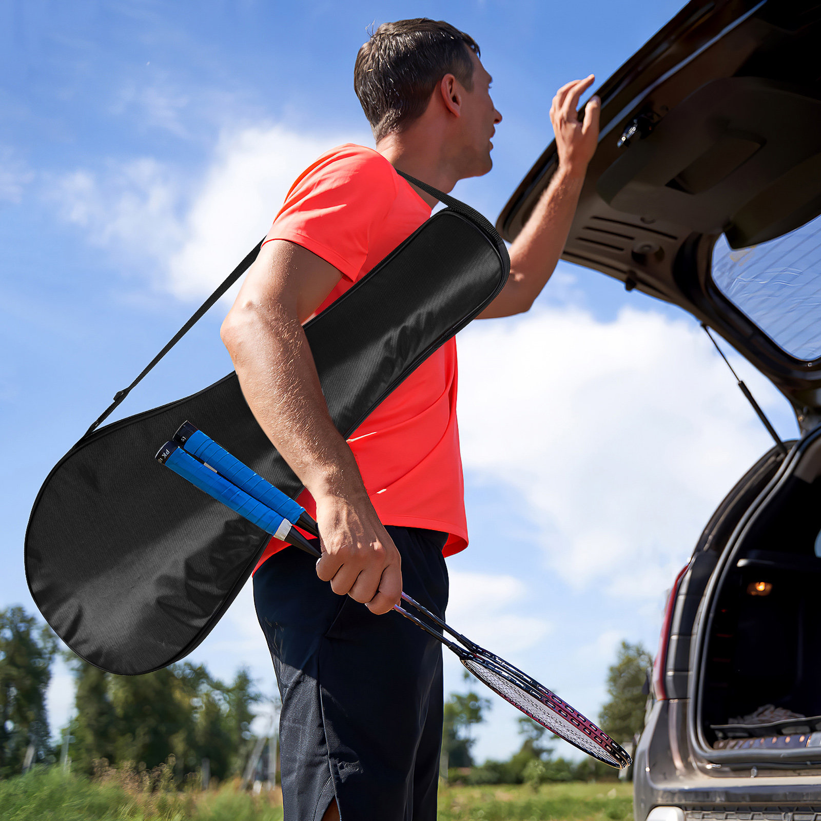 Outdoor Badminton Bag Sports R - Backpack Racket Bag avis et prix