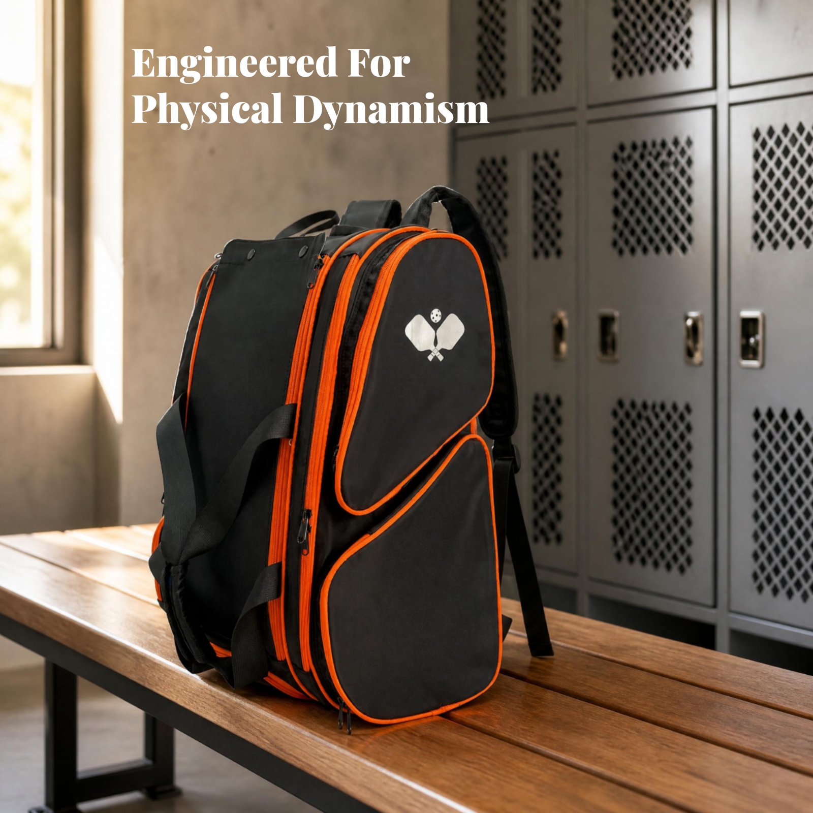 Racket Travel Bag Zippered Pic - Backpack Racket Bag avis et prix