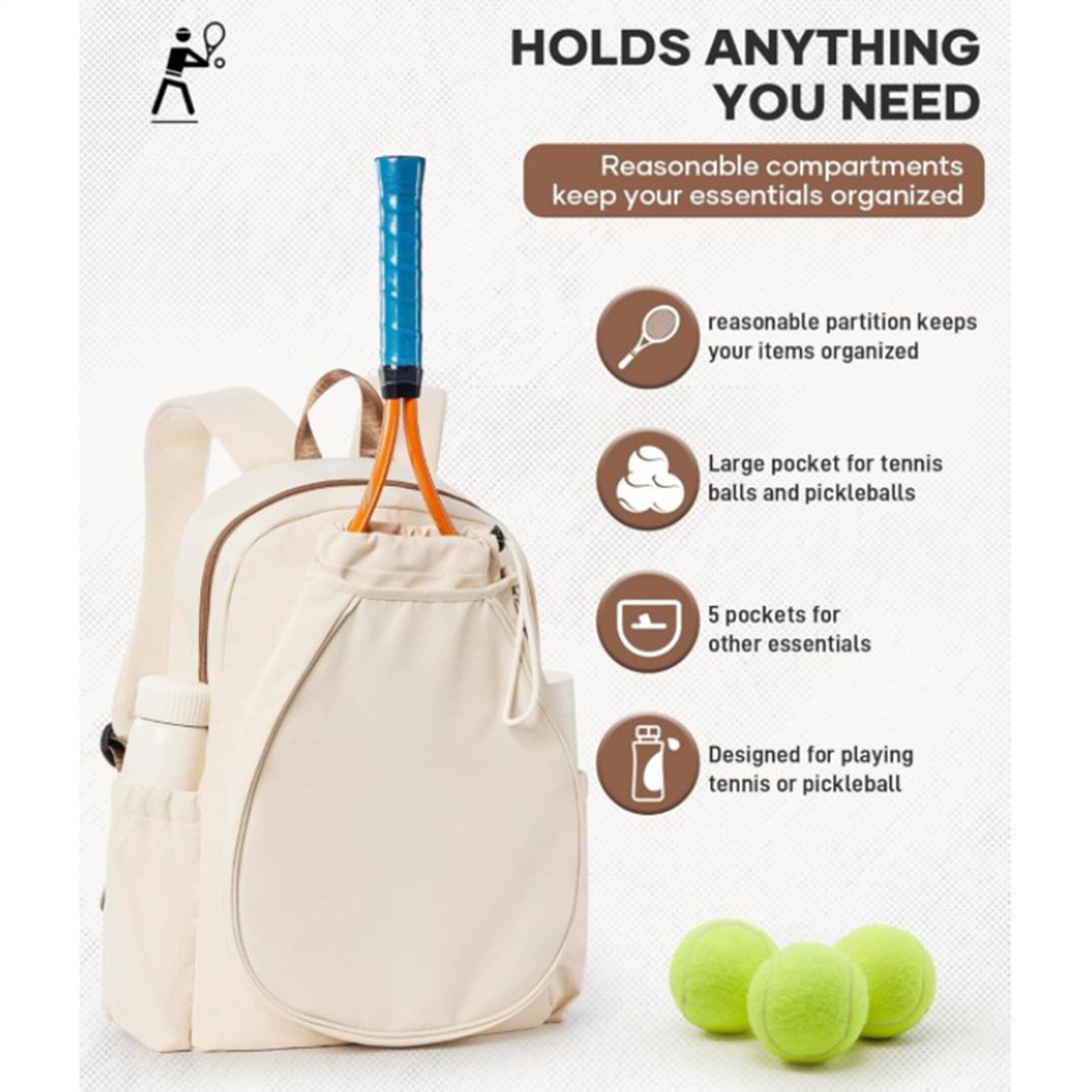Pickleball Bags For Men Holds  - Backpack Racket Bag avis et prix