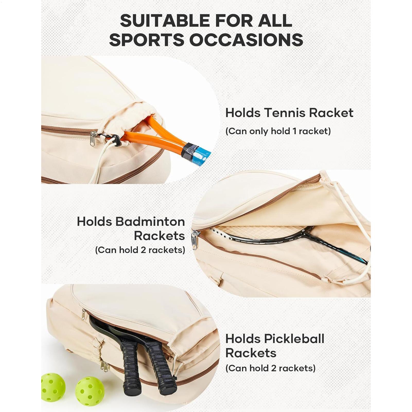 Pickleball Paddle Bag Holds 2  - Backpack Racket Bag avis et prix
