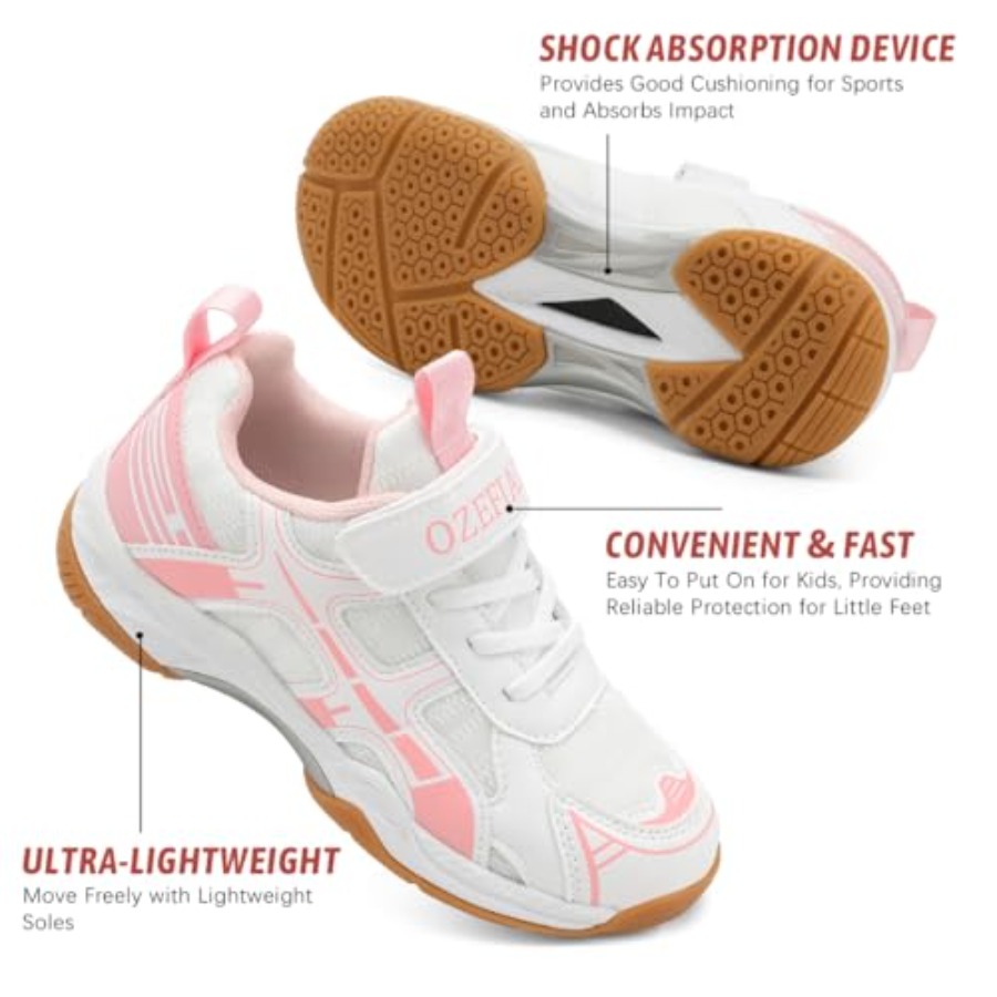 Boys Girls Badminton Shoes Cou - Shoe Non Slip Badminton avis et prix