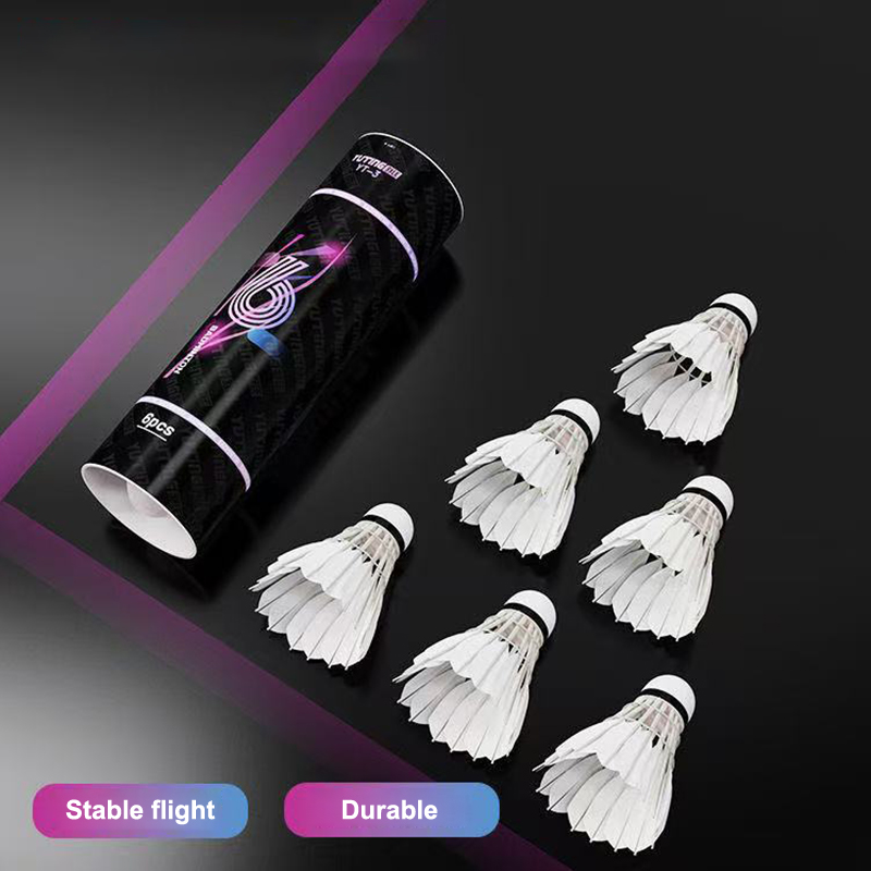 3/6Pcs Badminton Balls Shuttle - Badminton Shuttlecock avis et prix