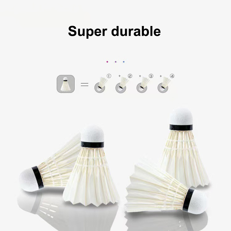 3/6Pcs Badminton Balls Shuttle - Badminton Shuttlecock avis et prix